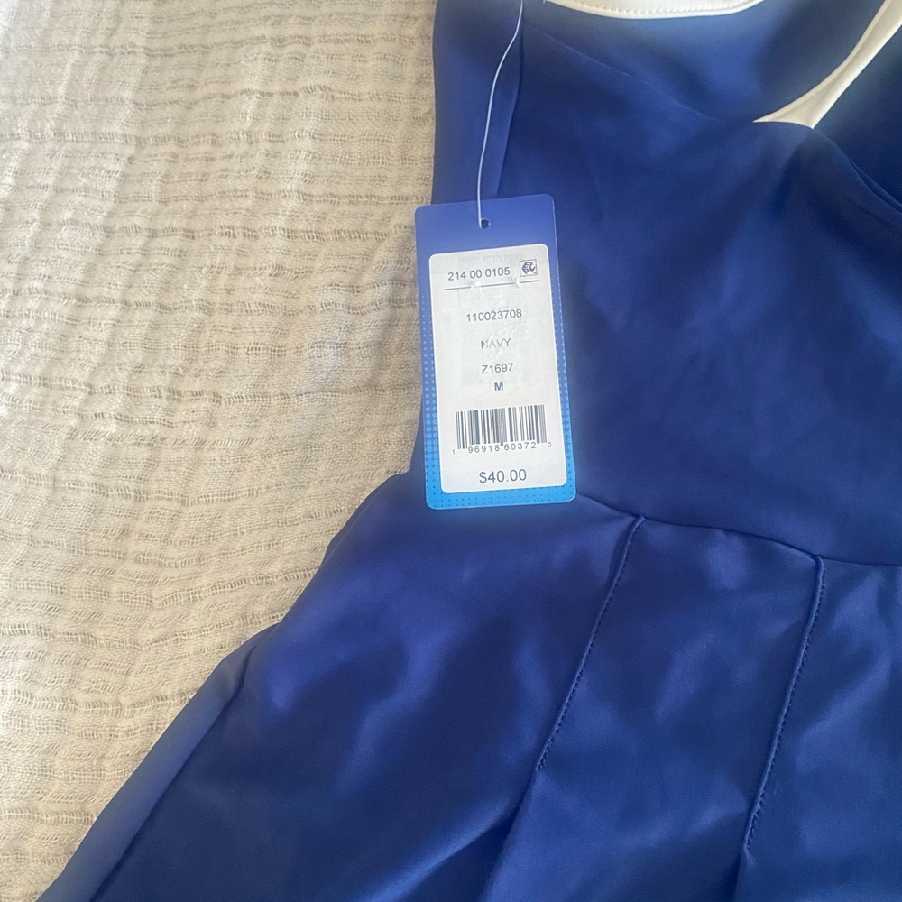 Prince/Pickleball Blue Scoop Neck Sundress - Picture 6 of 6